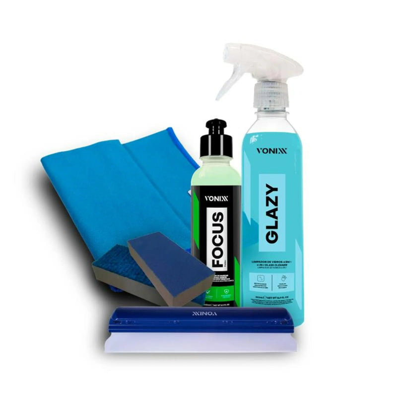 KIT REMOÇÃO DE MARCAS D'ÁGUA NOS VIDROS